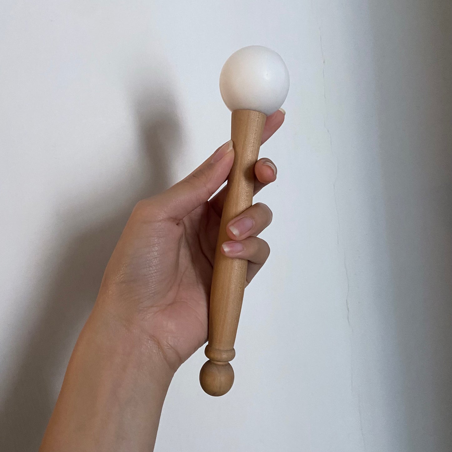 Ananda Frosted Singing Bowl Rubber Mallet